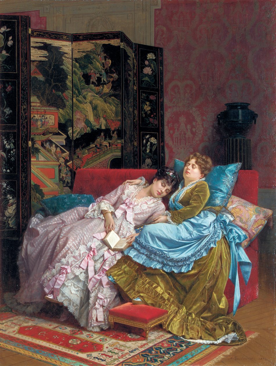 Öğleden Sonra İdil by Auguste Toulmouche