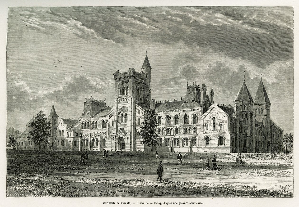 Toronto Üniversitesi, A.Deroy tarafından 1873