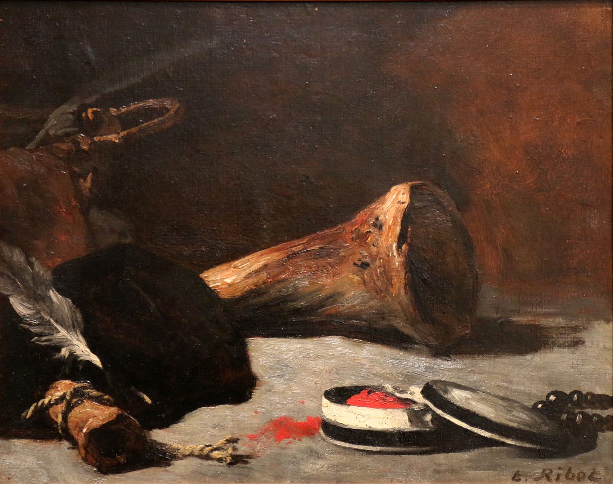 Natürmort by Auguste Theodule Ribot