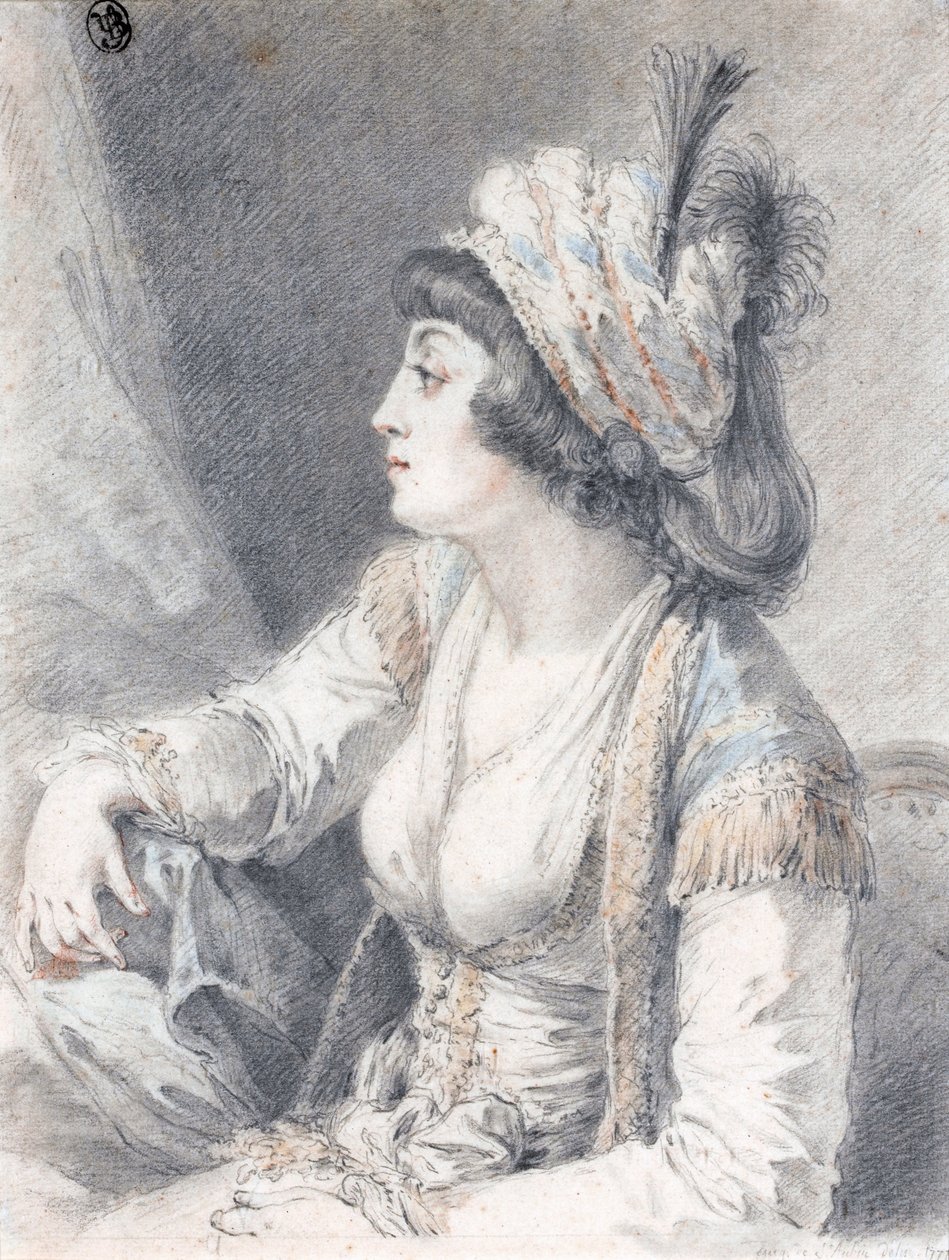 Onaylanmış veya Sultan Ana by Augustin de Saint Aubin