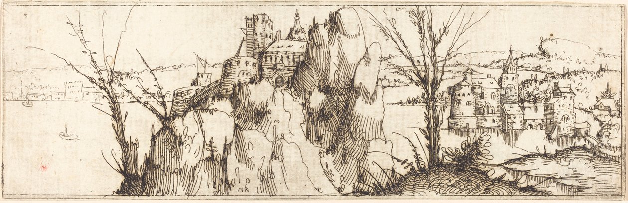 Göl Manzarası by Augustin Hirschvogel