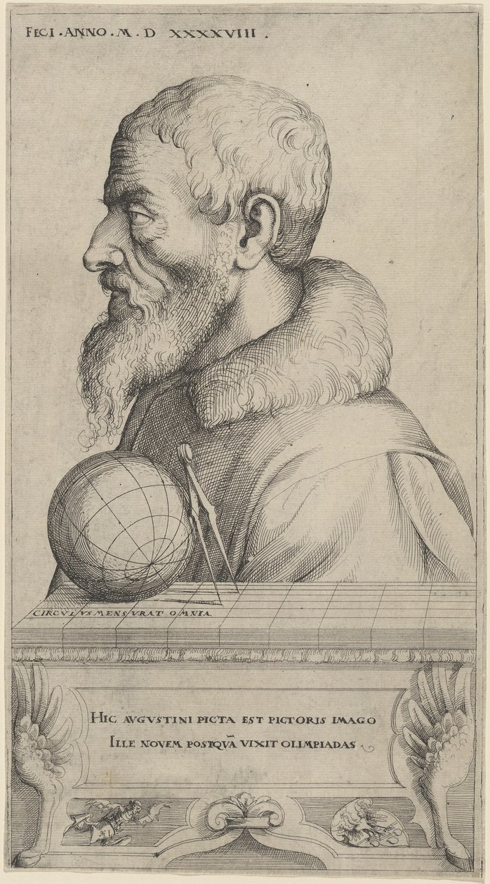 Otoportre, 1548 by Augustin Hirschvogel