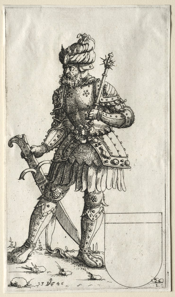 Sigismund II, Polonya Kralı, 1546. by Augustin Hirschvogel