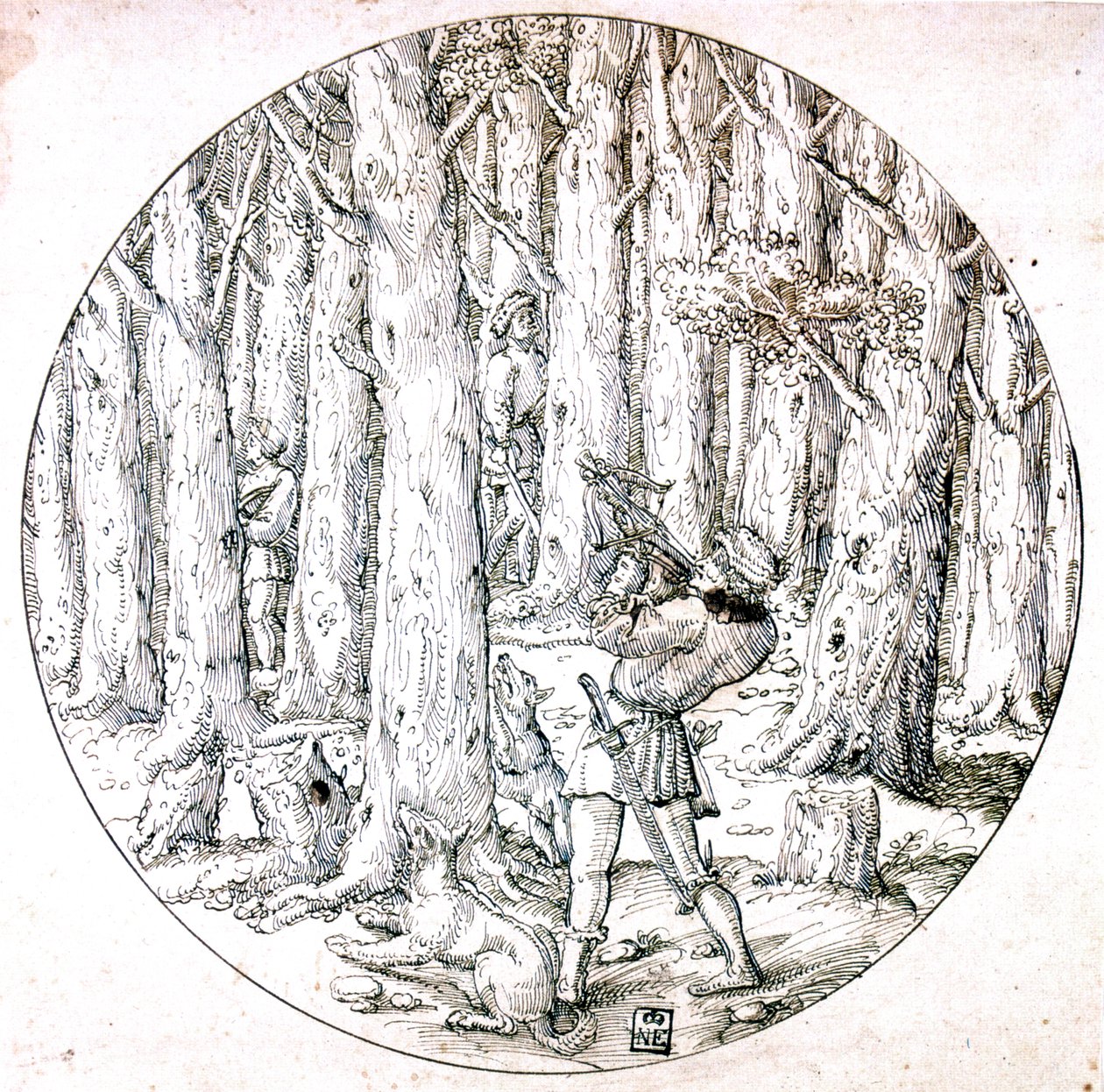 Kovalamaca, c1513-1553 by Augustin Hirschvogel