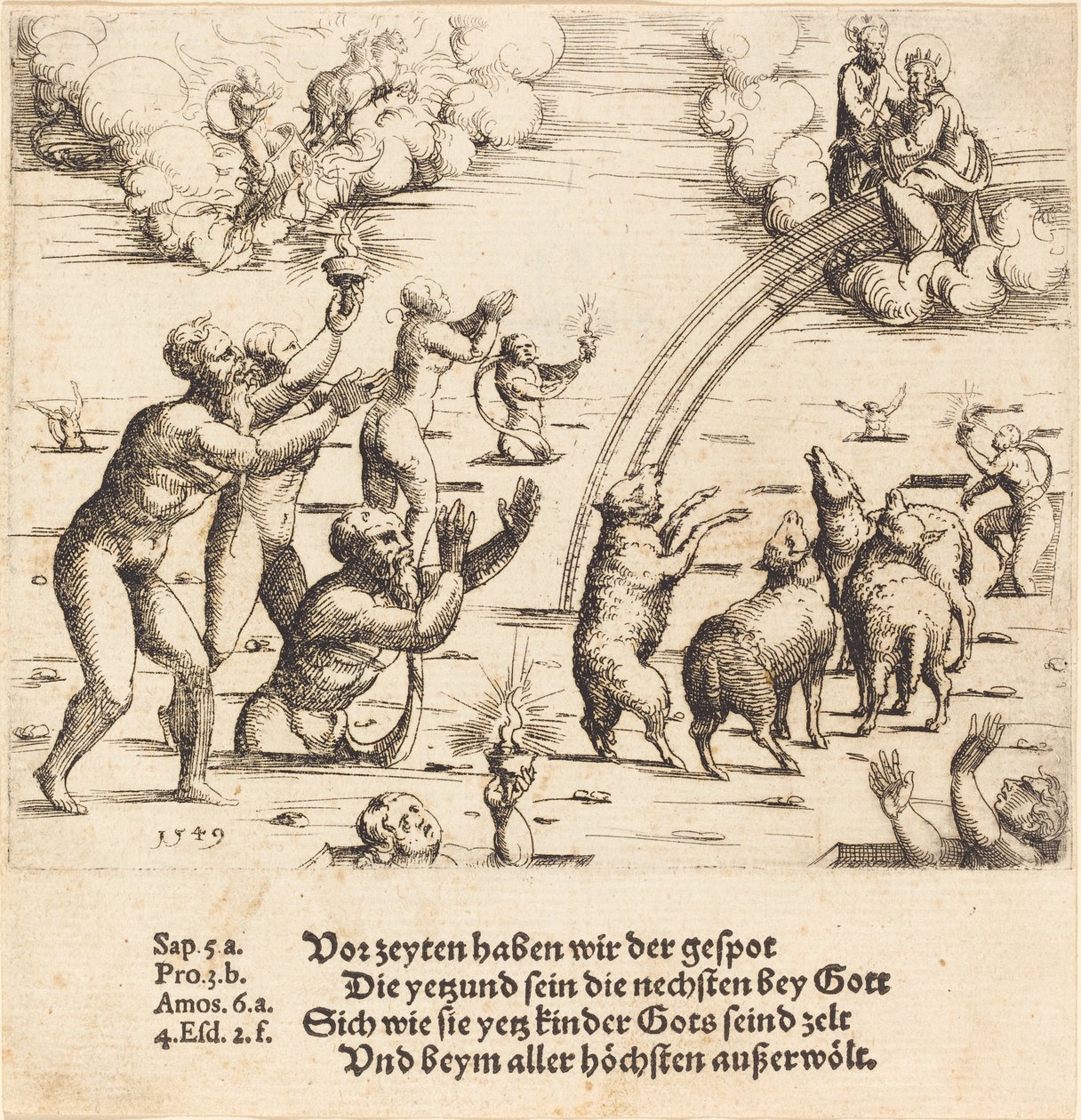 Son Yargı, 1549. by Augustin Hirschvogel