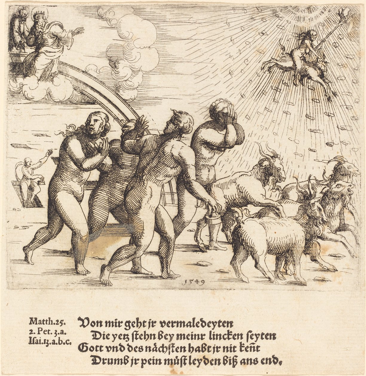 Son Yargı, 1549. by Augustin Hirschvogel