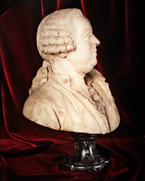 Louis-Pierre-Sebastien, Marshall de Sainscy olduğu düşünülen portre by Augustin Pajou
