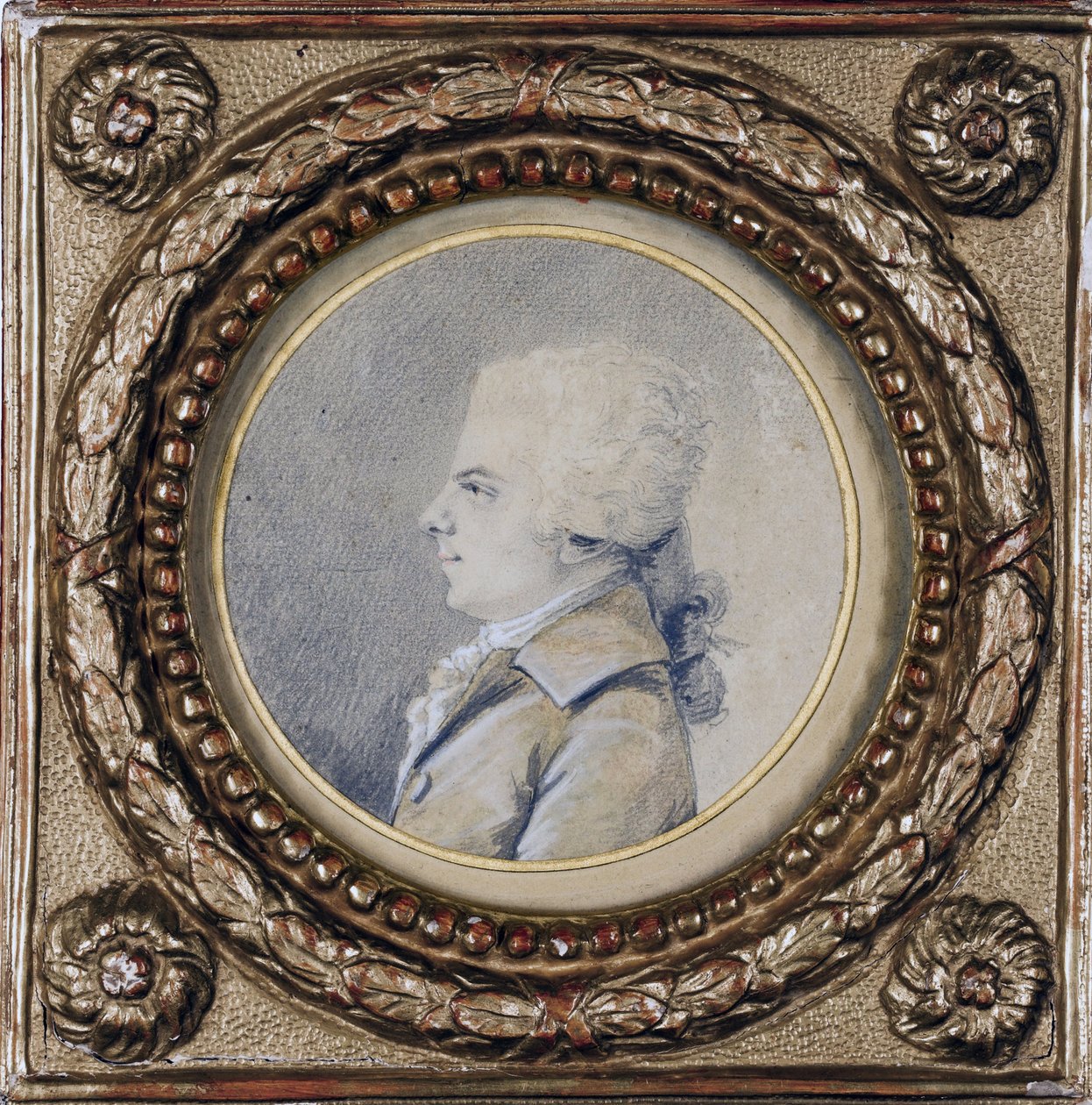 Wolfgang Amadeus Mozart (1756-1791) by Augustin de Saint Aubin
