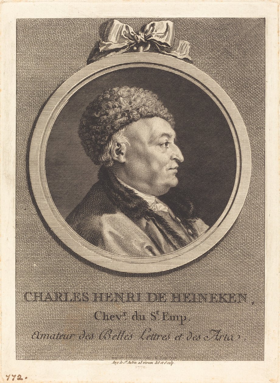 Pirinç sağ çay s henri by Augustin de Saint Aubin