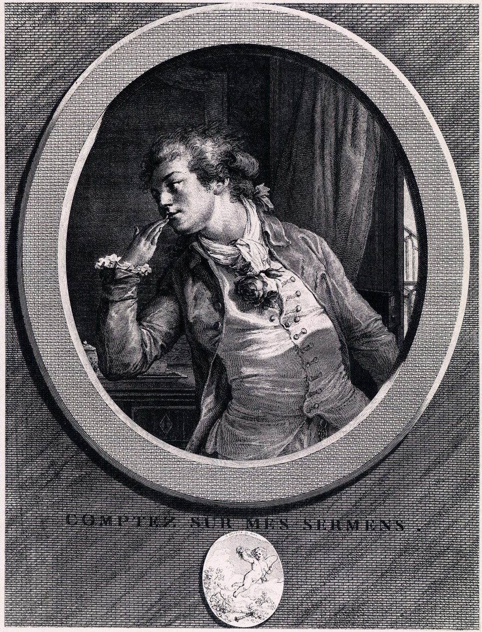 Yeminlerime güvenin!, 1789 by Augustin de Saint Aubin