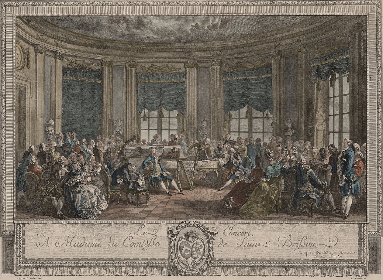 Konser by Augustin de Saint Aubin