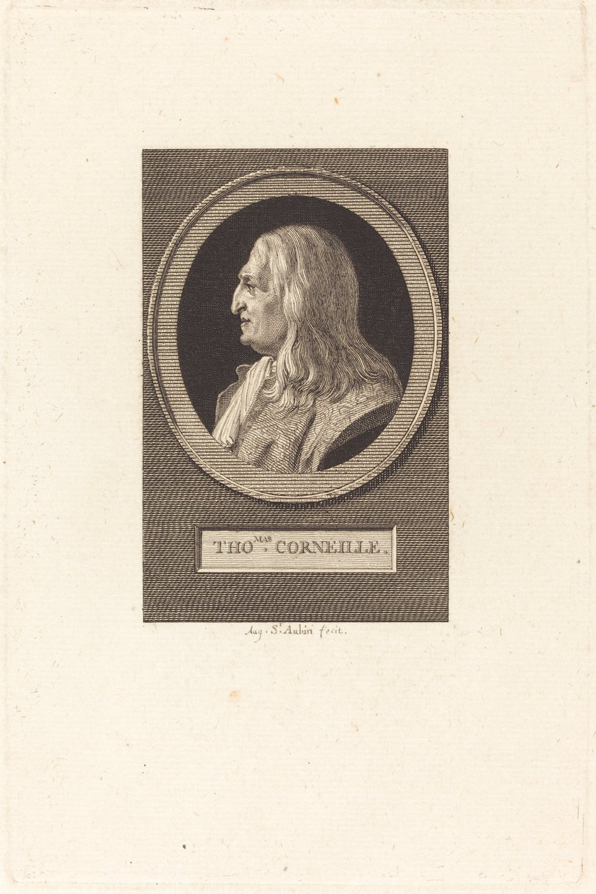 Thomas Corneille by Augustin de Saint Aubin