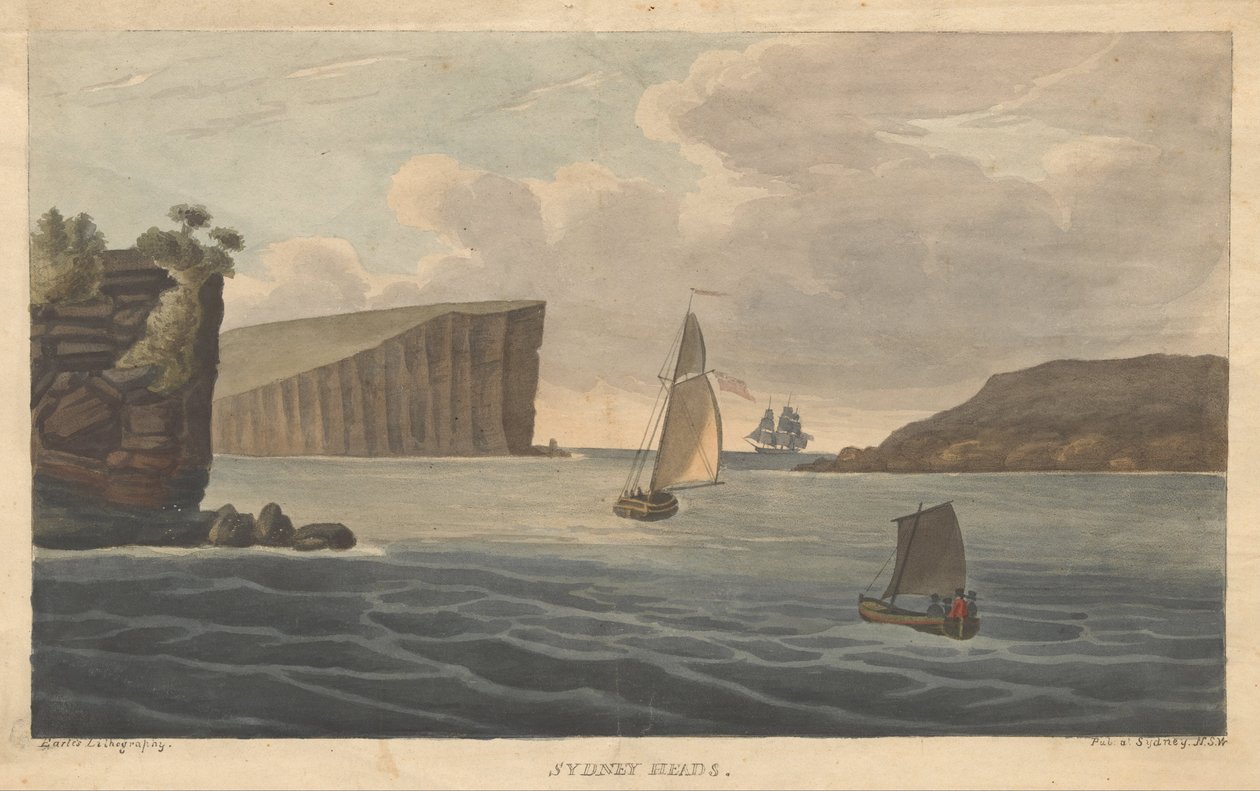 Sydney HeadsEarle, Augustus. Avustralya