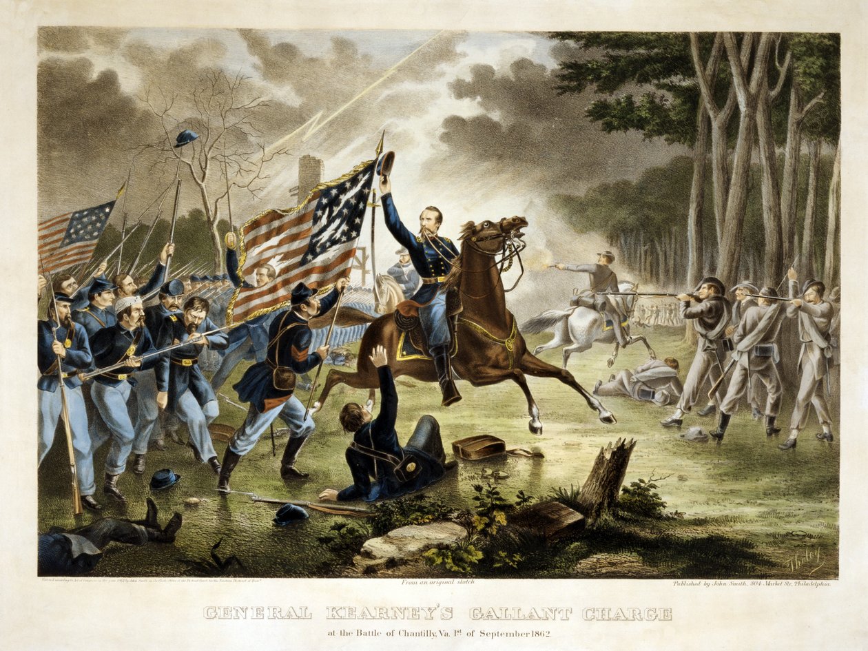 General Kearneys Gallant hücumu, Chantilly Savaşı
