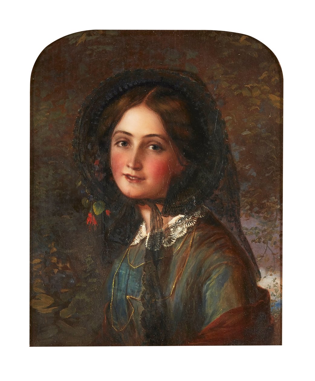 Dantel Bonnet (gemide yağ) by Augustus Leopold (manner of) Egg