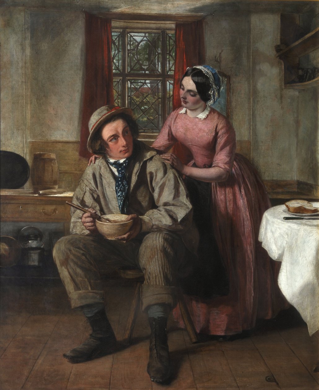 Charles Dickens, Sir Charles Coldstream karakterinde, c.1850 by Augustus Leopold Egg