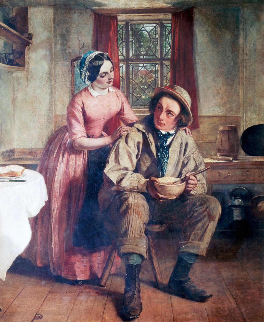 Charles Dickens'ın Portresi (Portsmouth by Augustus Leopold Egg