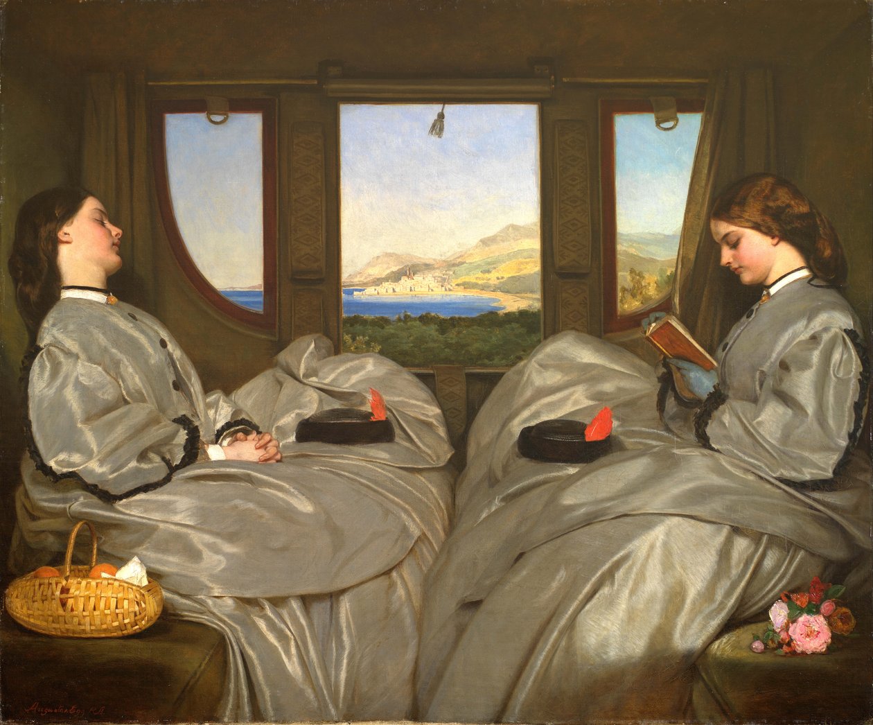 Seyahat Edenler, 1862. by Augustus Leopold Egg