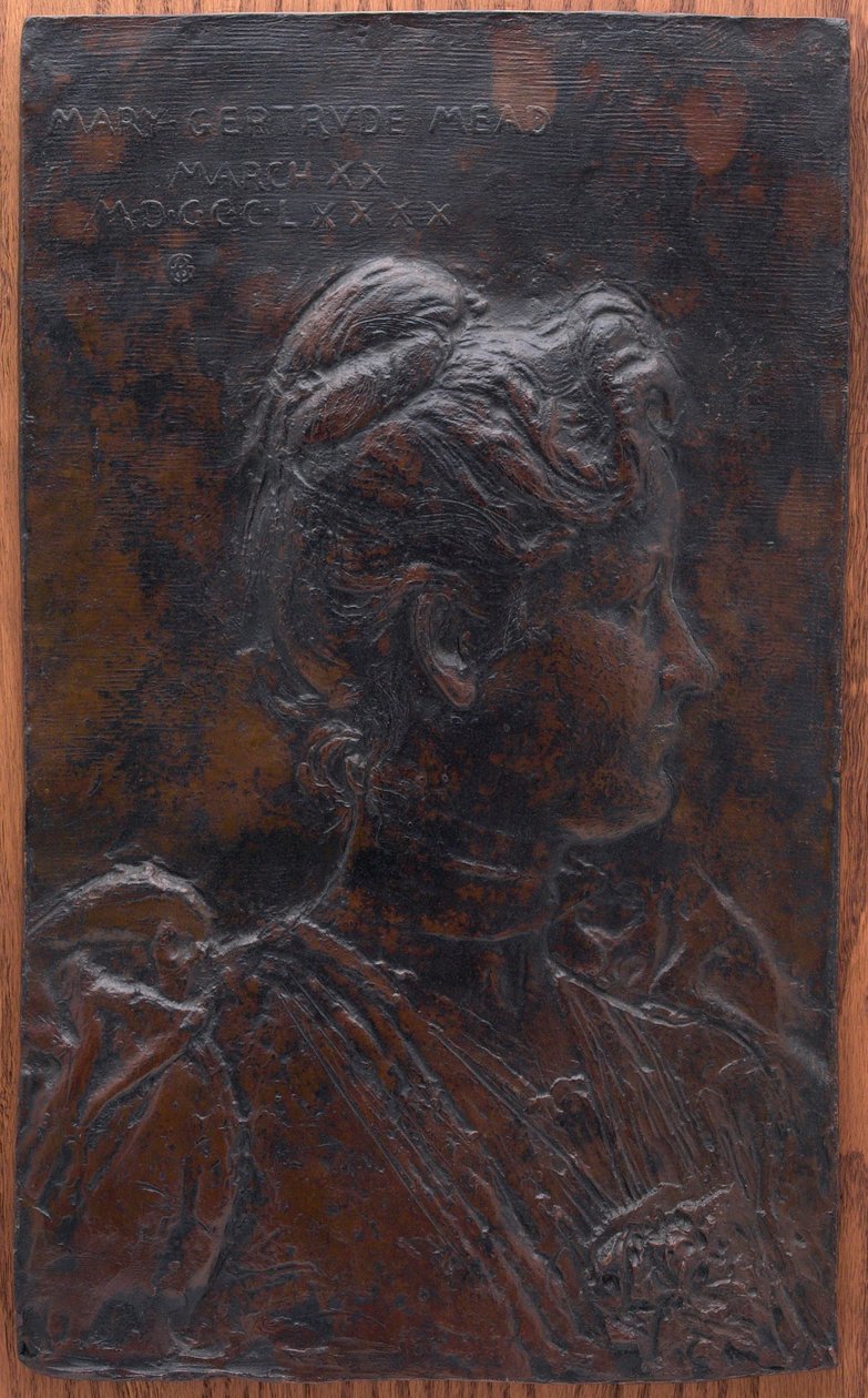 Mary Gertrude Mead (daha sonra Mary Gertrude Manastırı, 1851) by Augustus Saint Gaudens