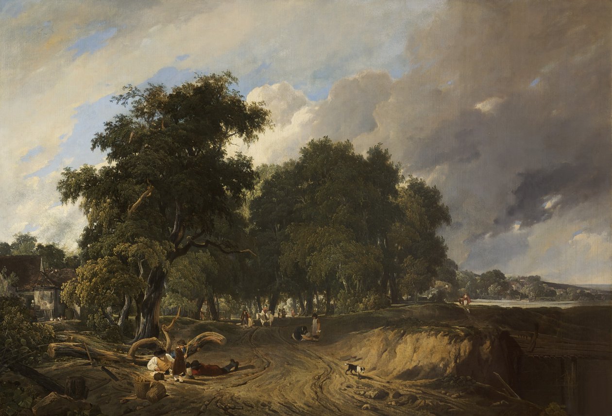 Pazardan Dönüş by Augustus Wall Callcott