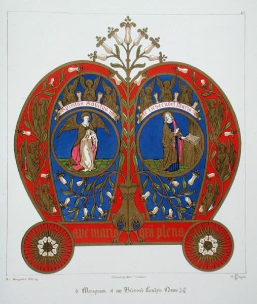 Kutsal Leydimizin adının monogramı, 