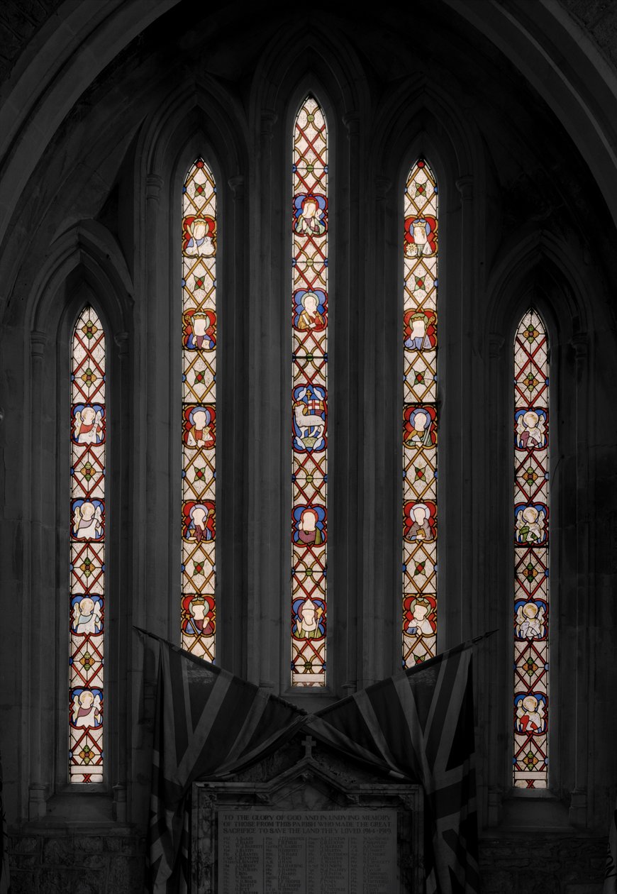 Kuzuya Tapınma, 1850 (vitray) by Augustus Welby Northmore Pugin