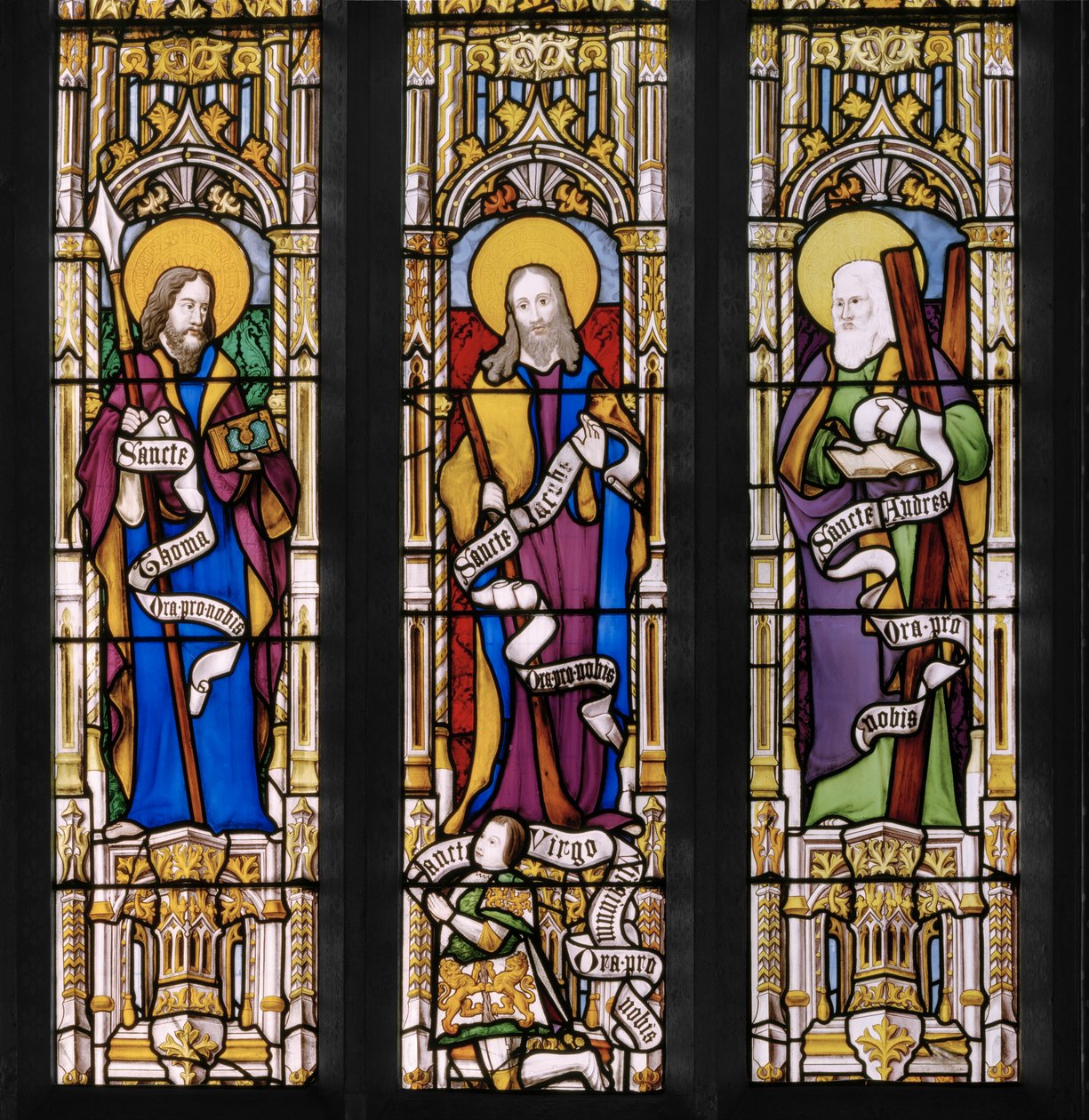 Havariler, detay, 1837 (vitray) by Augustus Welby Northmore Pugin