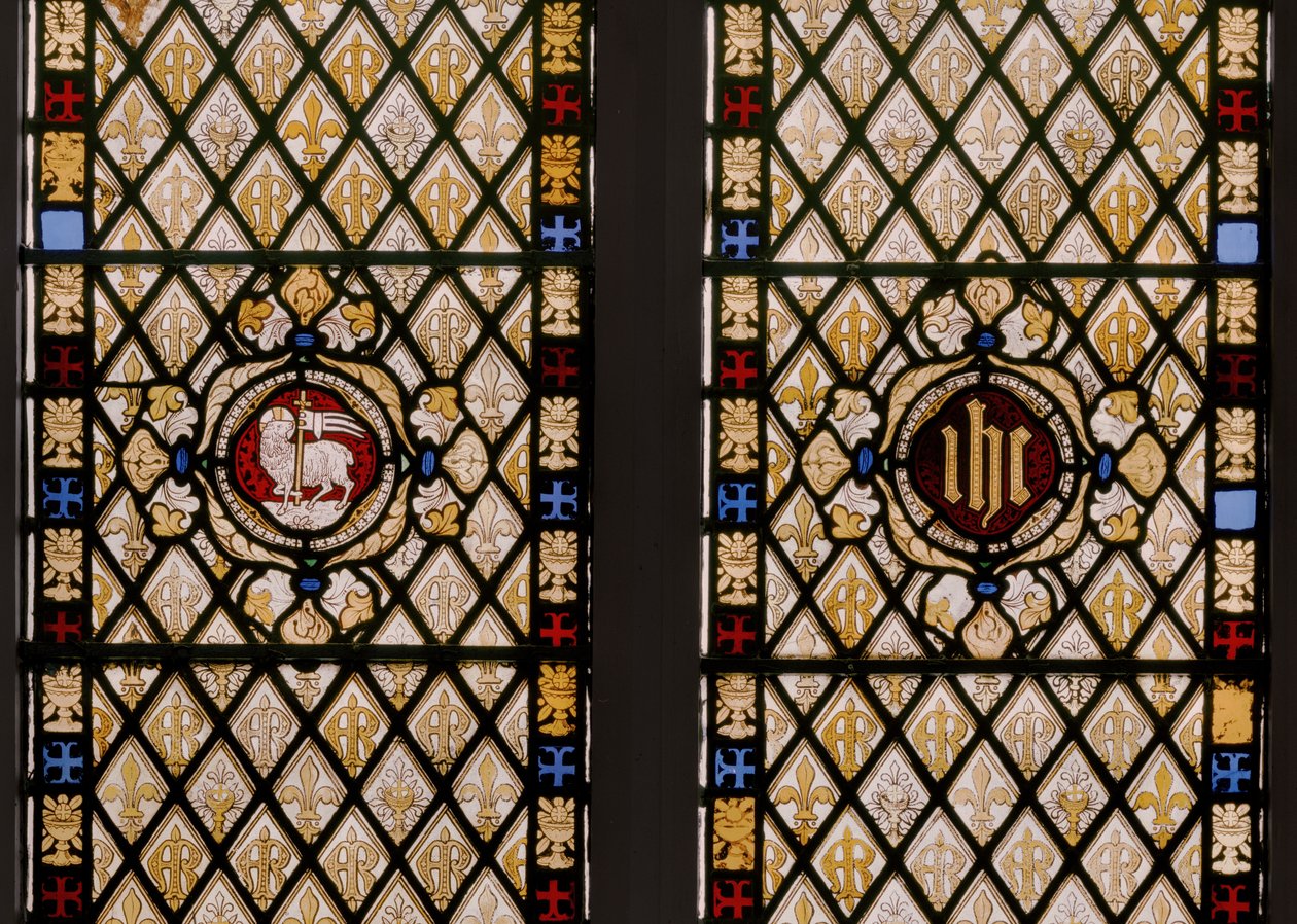 Apsis Penceresi, detay, 1841-42 (vitray) by Augustus Welby Northmore Pugin