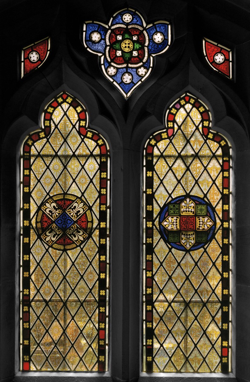 Manastır Penceresi, 1846 (vitray) by Augustus Welby Northmore Pugin