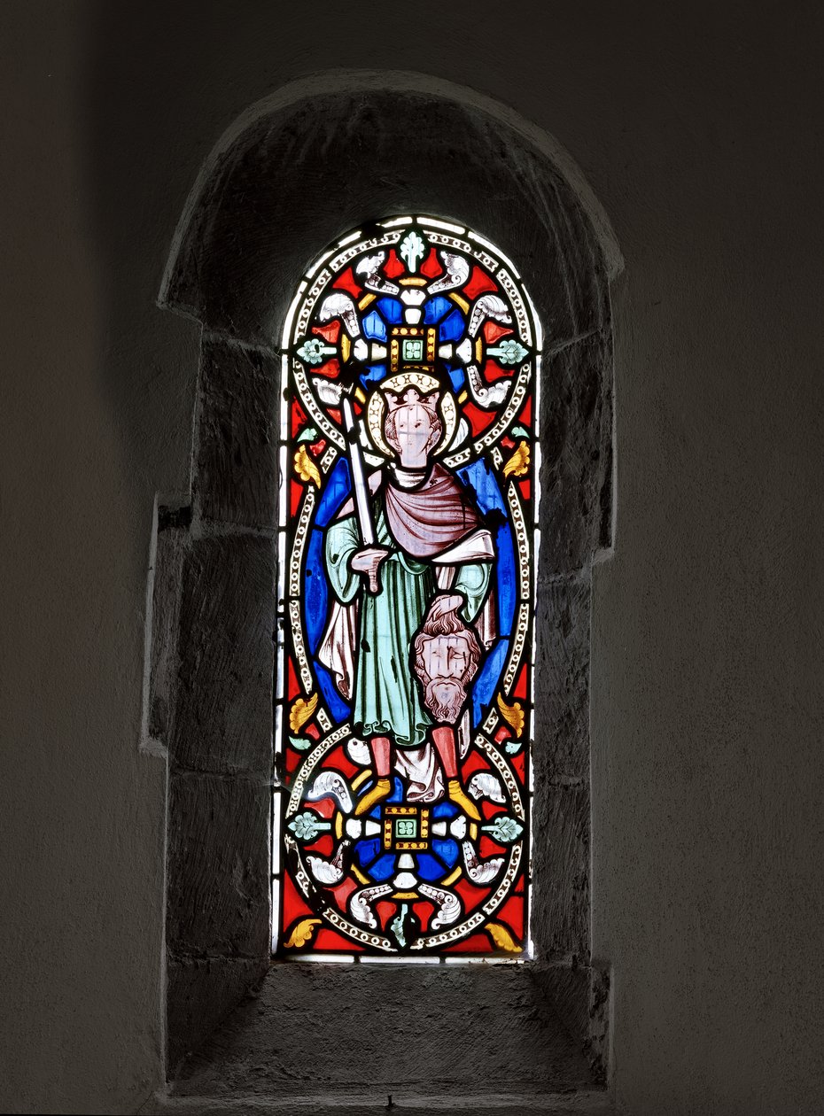 Goliath Başlı David, 1849 (vitray) by Augustus Welby Northmore Pugin