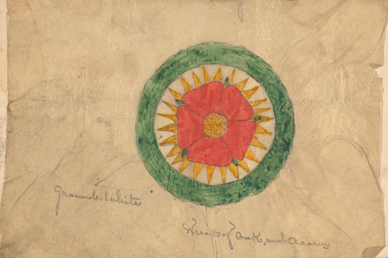 Meşe ve Palamut Çelengi Tasarımı, muhtemelen Konuşmacı Koltuğu Tasarımları ile ilgili by Augustus Welby Northmore Pugin
