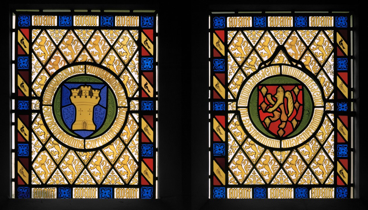 Yemek Odası Penceresi, 1848 (vitray) by Augustus Welby Northmore Pugin