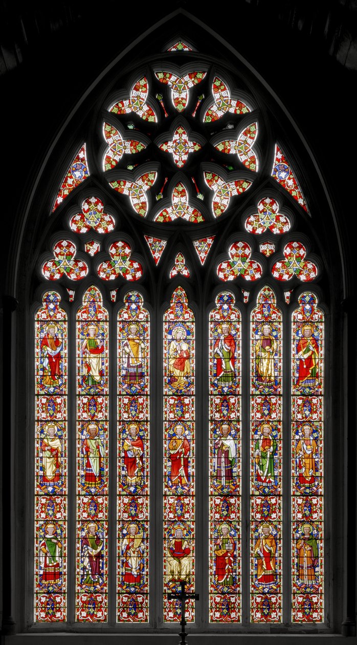 Jesse Ağacı, 1849 (vitray) by Augustus Welby Northmore Pugin