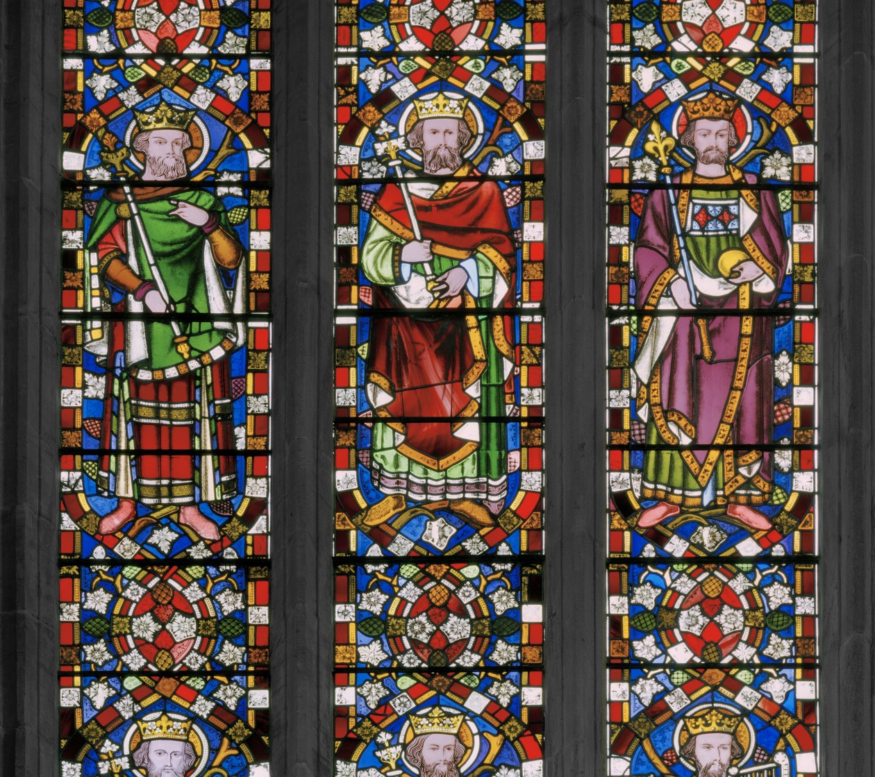 Jesse Tree, detay, 1848 (vitray) by Augustus Welby Northmore Pugin