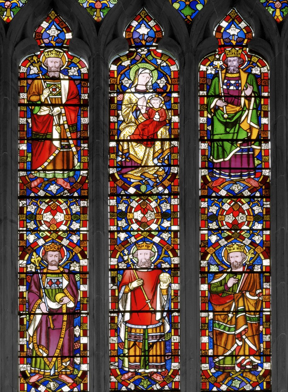 Jesse Tree, detay, 1848 (vitray) by Augustus Welby Northmore Pugin