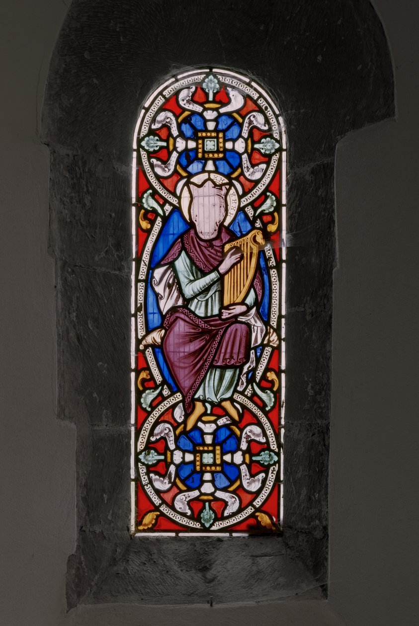 Kral David, 1849 (vitray) by Augustus Welby Northmore Pugin
