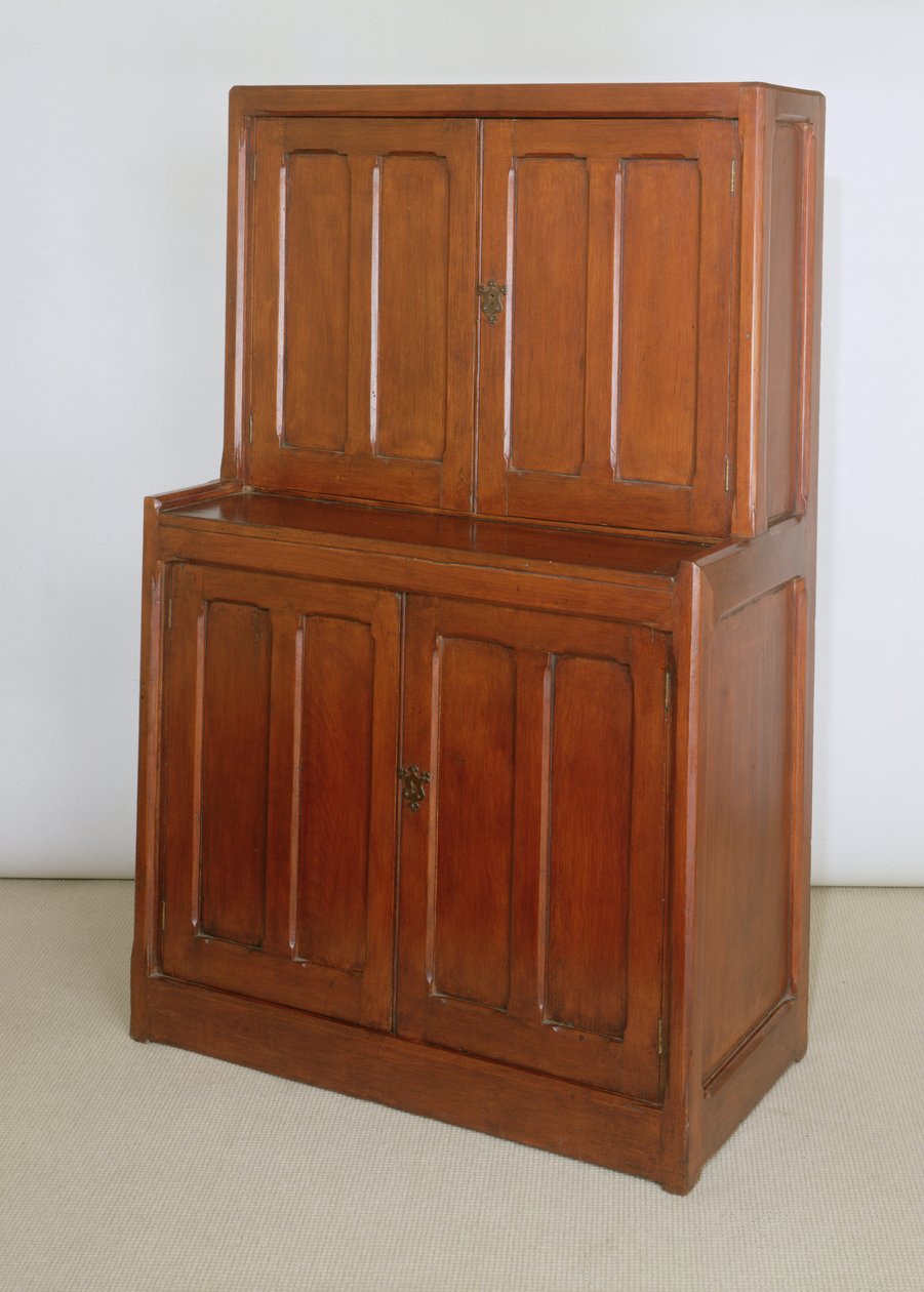 Dua kitabı dolabı, c.1843 (çam) by Augustus Welby Northmore Pugin
