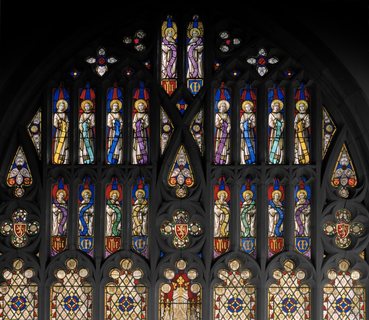 St. Alban, detay, c.1841 (vitray) by Augustus Welby Northmore Pugin