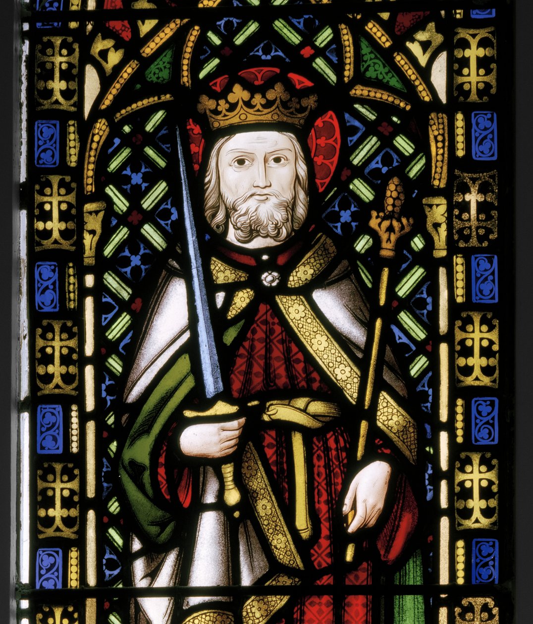 Aziz Oswald, 1846 (vitray) by Augustus Welby Northmore Pugin