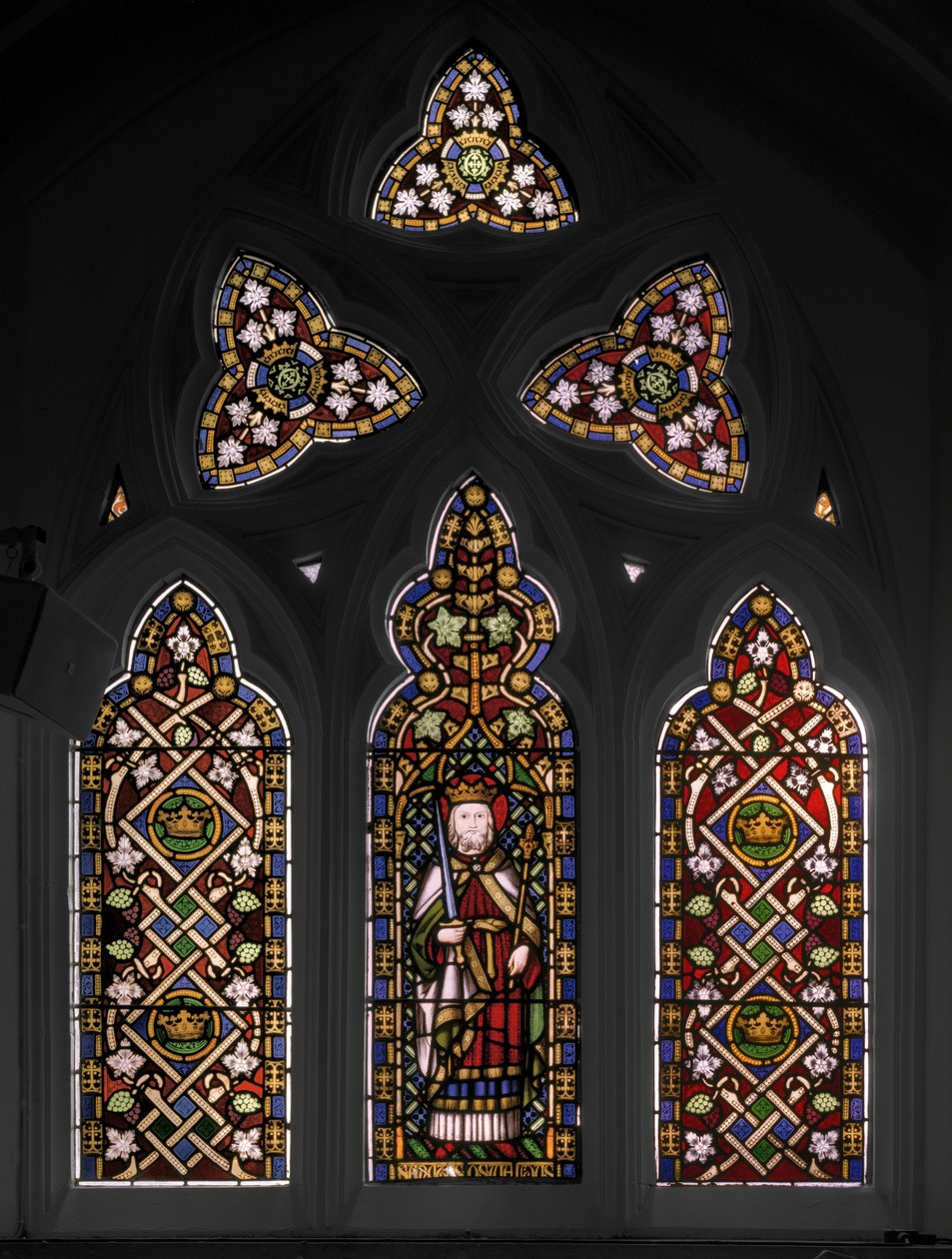 Aziz Oswald, 1846 (vitray) by Augustus Welby Northmore Pugin