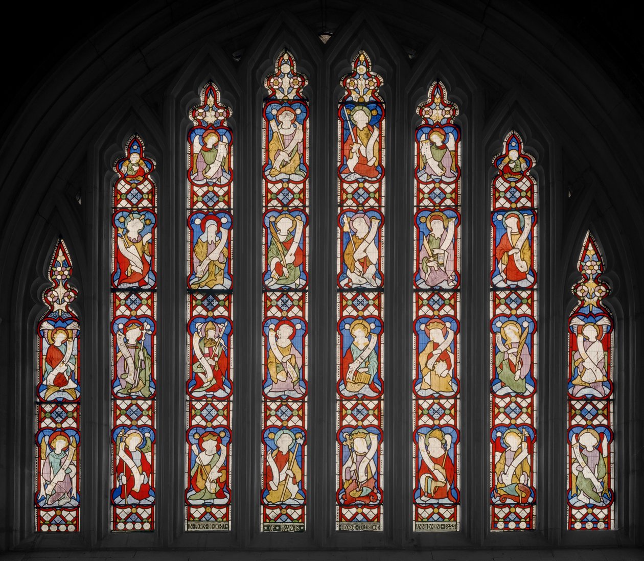 Te Deum, 1850 (vitray) by Augustus Welby Northmore Pugin