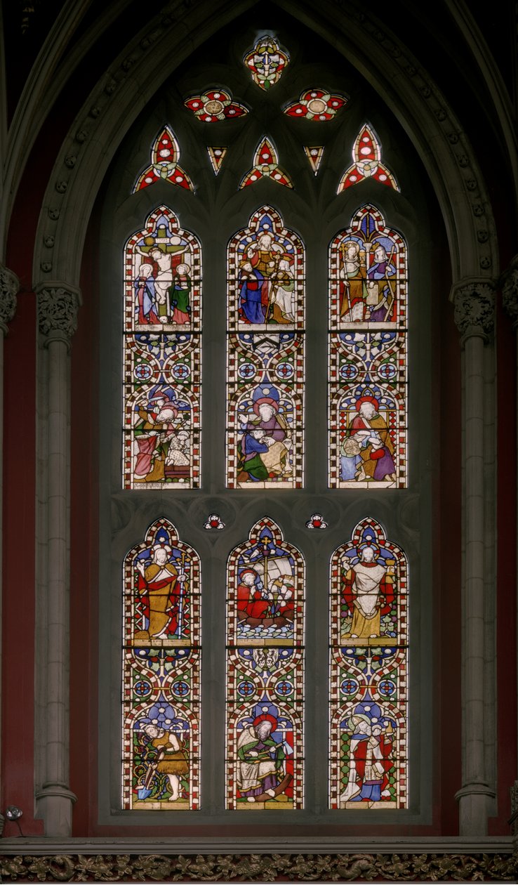 Anti-Tipli Tipler, 1846 (vitray) by Augustus Welby Northmore Pugin