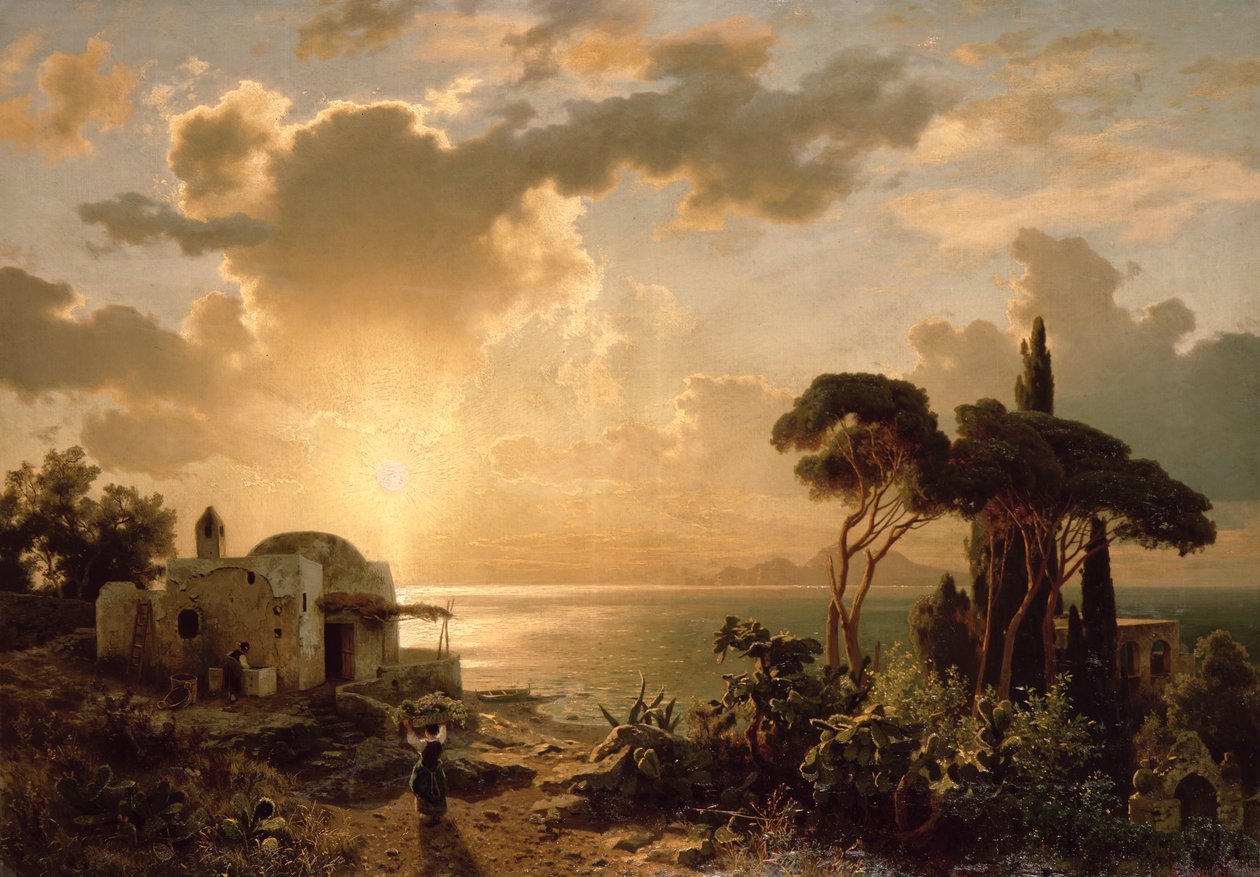 Bilinmeyen resim by August Wilhelm Leu