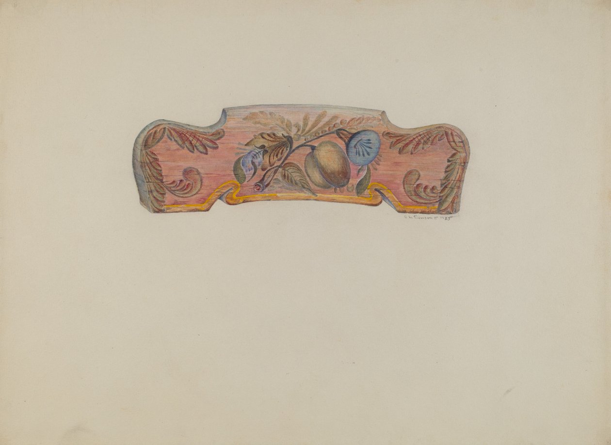 Sandalye Arkası Dekorasyonu by Austin L. Davison