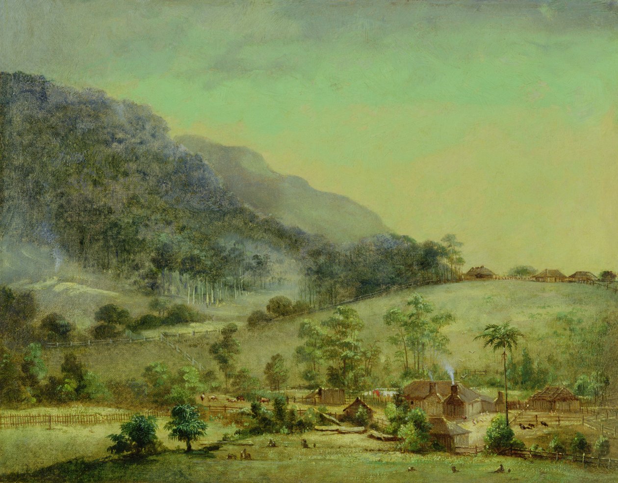 Çiftlikler, c.1850 by Australasian School