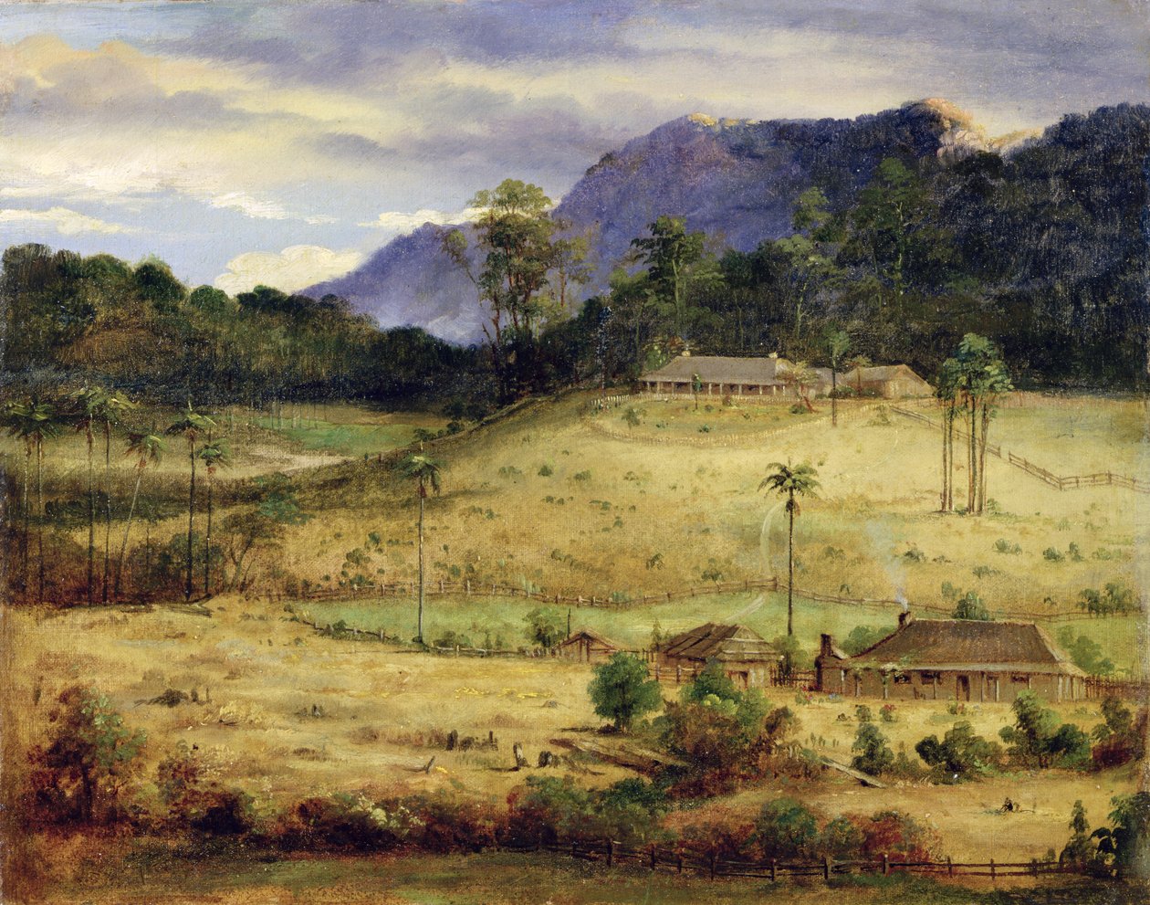 Çiftlikler, c.1850 by Australasian School