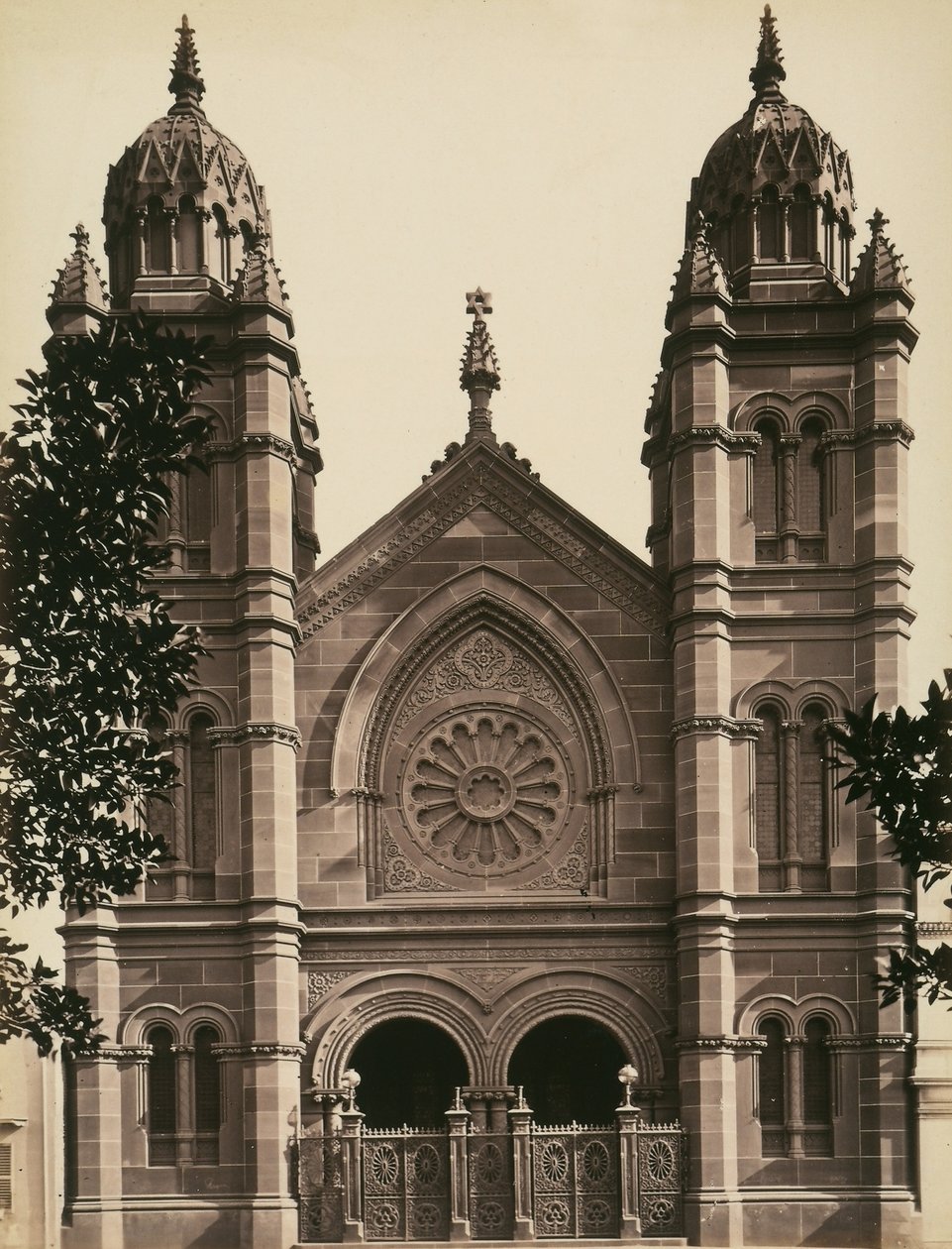 Sidney Büyük Sinagogunun Cephesi by Australian Photographer
