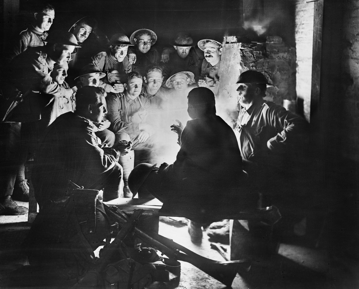 1. Avustralya Hafif Siper Havan Bataryası, 1. Avustralya Tümeni üyeleri, 28 Ekim 1917, Ypres