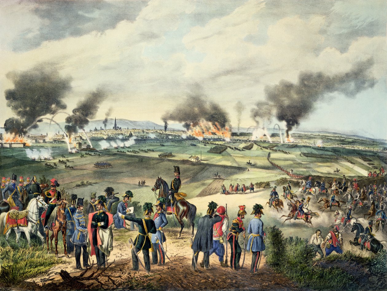 Viyana Kuşatması, 28 Ekim 1848 by Austrian School