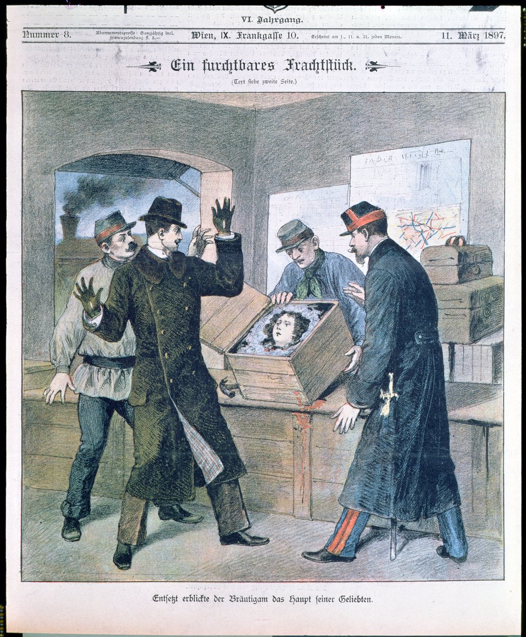 Korkunç Bir Kargo, Illustrierte Zeitung